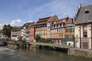 Frankreich, Straßburg, Fachwerkhäuser an der Ill, UNESCO-Welterbe - WIF03373