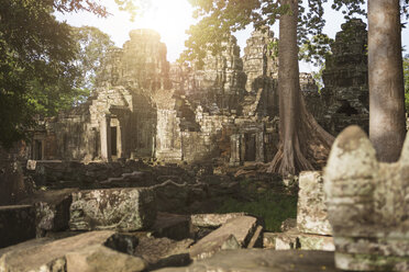 Cambodia, Angkor, Siem Reap, view to Banteay Kdei Temple - MADF01219