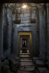 Cambodia, Angkor, Siem Reap, passageway at Preah Khan - MADF01220