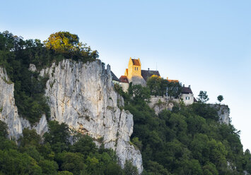 Deutschland, Baden Württemberg, Schloss Werenwag bei Beuron - SIE07146