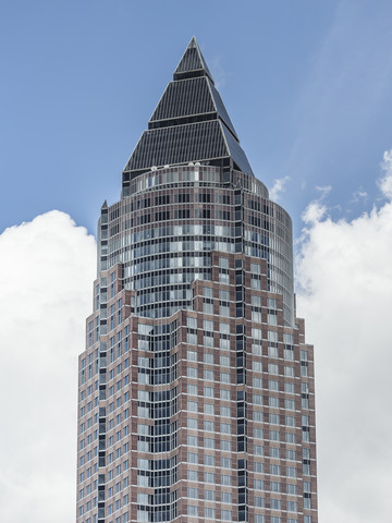 Deutschland, Frankfurt, Messeturm, lizenzfreies Stockfoto