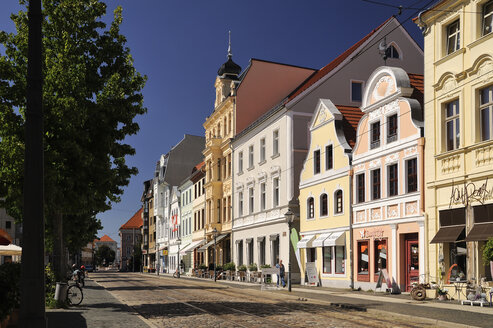 Germany, Brandenburg, Cottbus, Historical buildings at the Altmarkt - BT00446