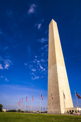 USA, Washington DC, National Mall, Blick auf das Washington Monument - SMAF00596