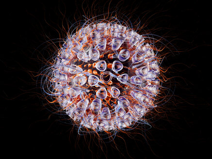 HI-virus, 3D Rendering - SPCF00135