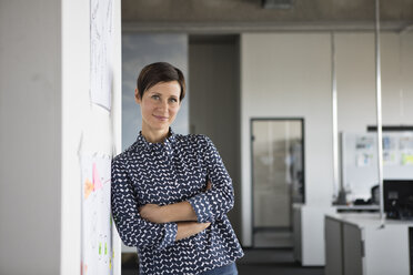 Portrait of confident businesswoman in office - RBF05255