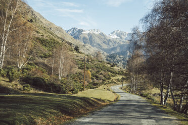 France, Pyrenees, country road at Pic Carlit - KKAF00158