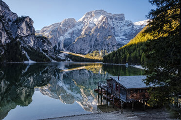 Italy, South Tyrol, Lago di Braies - HAMF00241