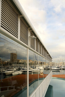 Spain, Alicante, building at harbor - DSG01233