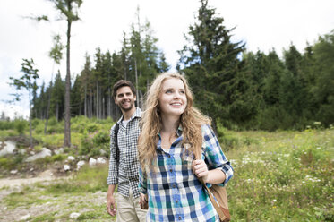 Young couple on a hiking tour - HAPF01183