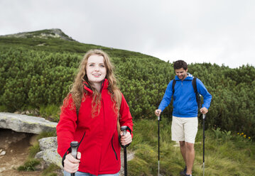 Young couple on a hiking tour - HAPF01198