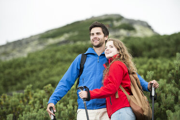 Young couple on a hiking tour - HAPF01200