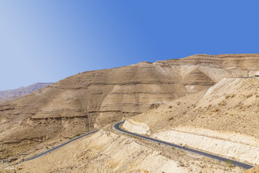 Jordanien, Wadi Mujib mit Kingsway - MABF00415
