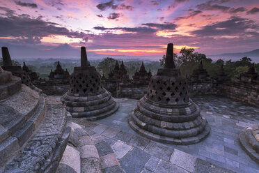 Indonesien, Zentral-Java, Magelang, Candi Borobudur - FPF00110