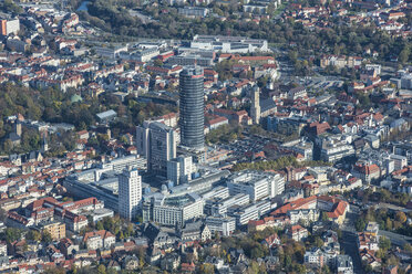 Deutschland, Jena, Luftaufnahme der Stadt - HWO00171