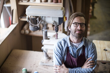 Craftsman working in wood work - ZEF11923