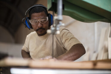 Craftsman working in wood work - ZEF11924