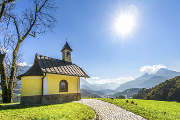 Deutschland, Berchtesgaden, Kapelle der Seligpreisungen - PUF00573