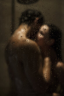 Intimate young couple in shower - ZEF12218