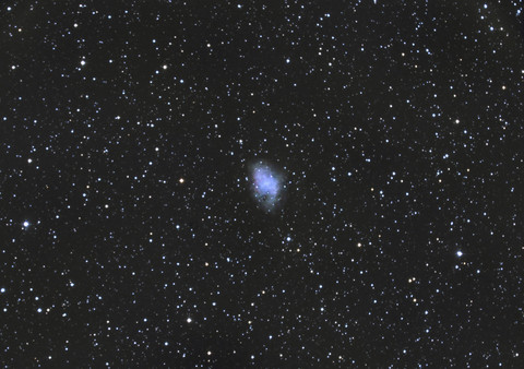 M1 crab nebula, supernova remnent stock photo