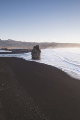 Iceland, South Iceland, Vik Rock on Reynisfjara beach - EPF00224
