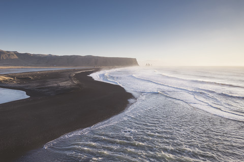 Island, Südisland, Reynisfjara Strand, lizenzfreies Stockfoto