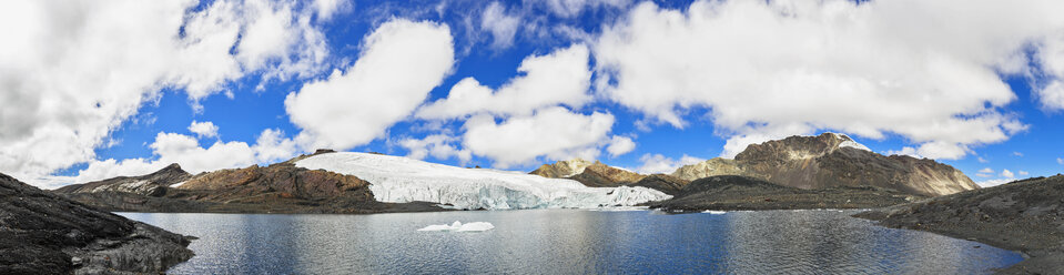 Peru, Anden, Cordillera Blanca, Huascaran National Park, Nevado Tuco, Pastoruri Gletschersee - FOF08558