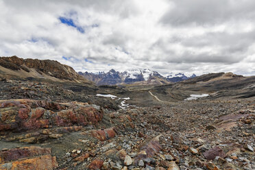 Peru, Anden, Cordillera Blanca, Huascaran-Nationalpark, Nevado Mururaju, Pastoruri-Gletscher - FOF08563