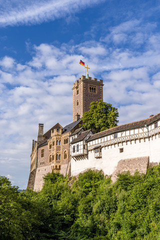 Deutschland, Thüringen, Eisenach, Wartburg, lizenzfreies Stockfoto