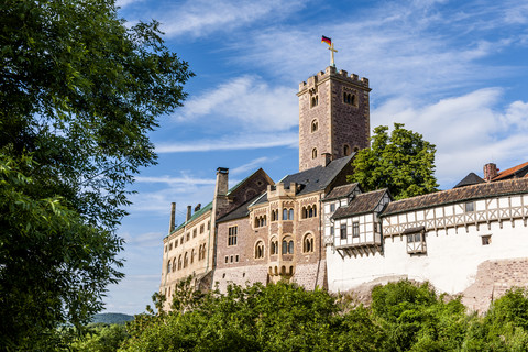 Deutschland, Thüringen, Eisenach, Wartburg, lizenzfreies Stockfoto