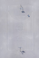 Basketball ground, top view - MMA00022