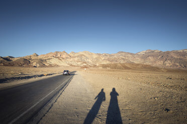 USA, Kalifornien, Death Valley, Artist's Drive bei Sonnenuntergang - EPF00236