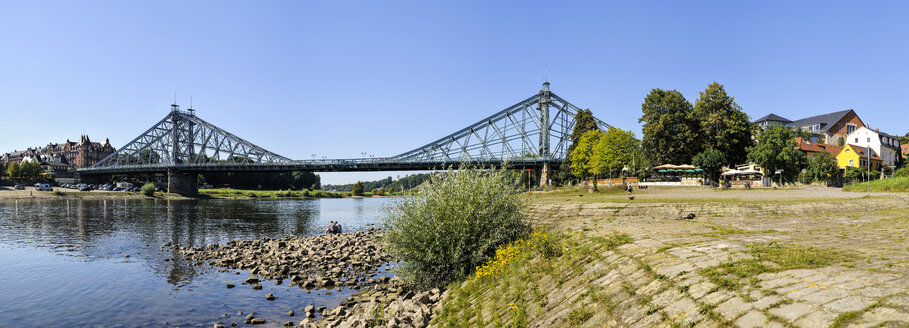 Germany, Dresden, Loschwitz Bridge - BTF00471