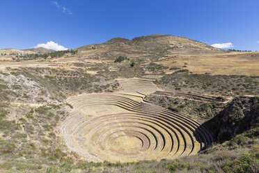 Peru, Anden, Maras, Moray Inka-Ruine, Doline Qechuyoq - FOF08679