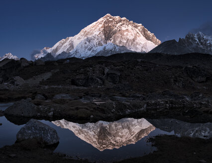 Nepal, Himalaya, Khumbu, Everest-Region, Nuptse - ALRF00797
