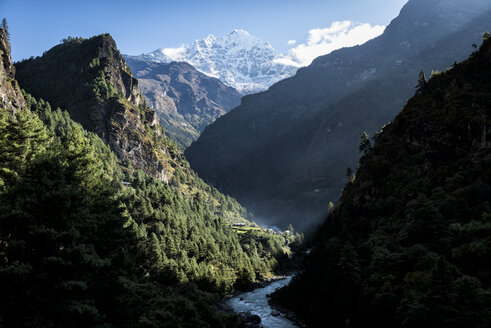 Nepal, Himalaya, Khumbu, Everest-Region, Phakding - ALRF00812