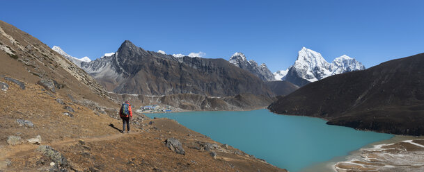 Nepal, Himalaya, Khumbu, Everest Region, Renjo La, Gokyo See - ALRF00836