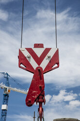 Part of a crane at construction site - ZEF12410