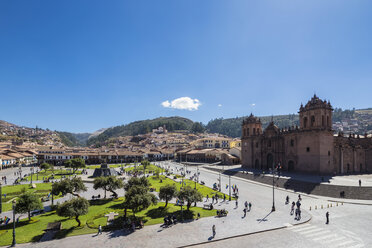 Peru, Cusco, Plaza de Armas und Kathedrale - FOF08754