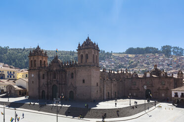 Peru, Cusco, Plaza de Armas und Kathedrale - FOF08761