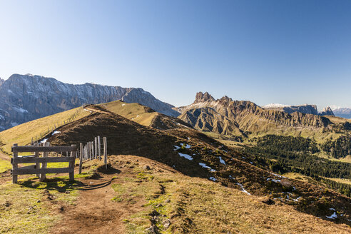 Italien, Südtirol, Rosszaehne und Schlern - EGBF00216