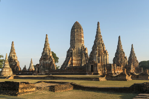 Thailand, Ayutthaya, Buddhistische Tempelanlage Wat Chai Watthanaram im Historischen Park - PCF00318