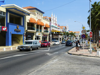 Aruba, Oranjestad, Lloyd G Smith Boulevard - AMF05251