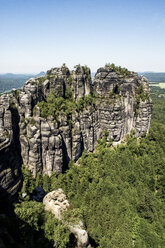 Deutschland, Sachsen, Nationalpark Sächsische Schweiz, Schrammsteine - LMF00602