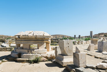 Griechenland, Mykonos, Delos, archäologische Stätte - GEMF01496