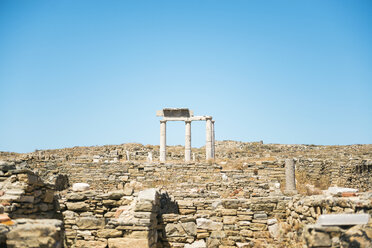 Griechenland, Mykonos, Delos, Niederlassung der Poseidoniasten - GEMF01501