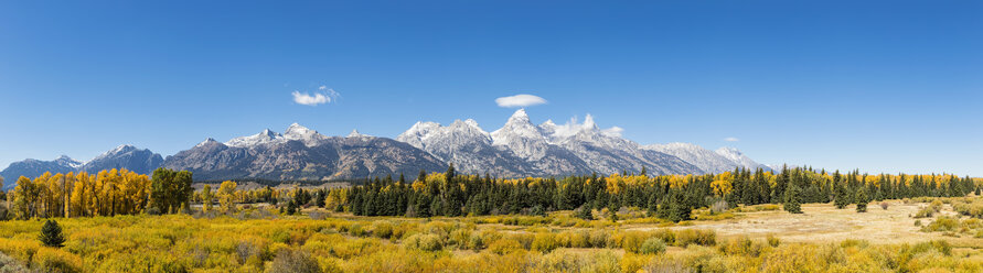 USA, Wyoming, Rocky Mountains, Teton Range, Grand Teton National Park, landschaftlich schön - FOF08887