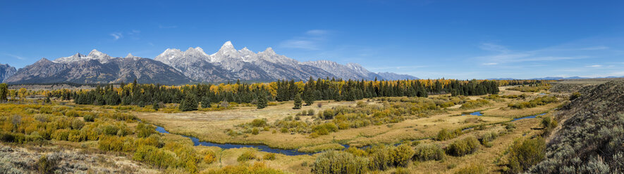 USA, Wyoming, Rocky Mountains, Teton Range, Grand Teton National Park, landschaftlich schön - FOF08892