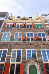 Netherlands, Amsterdam, facade of Rembrandt House Museum - WD03914