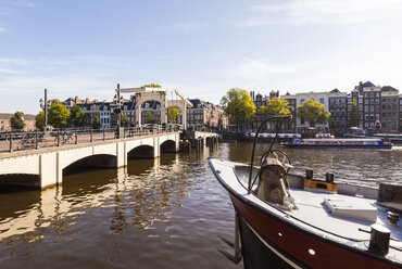 Netherlands, Amsterdam, view to Magere Brug - WDF03921