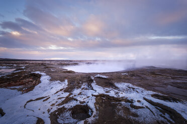 Island, Landschaft in der Dämmerung - EPF00342